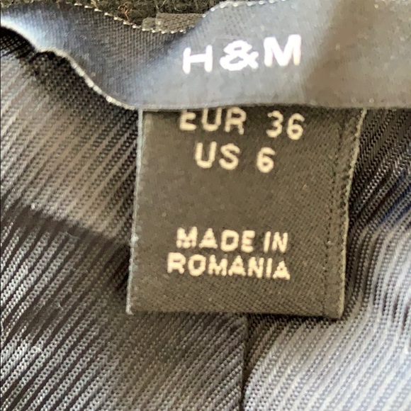 H & M Retro 5-Button Double Breasted Peacoat - Picture 6 of 8